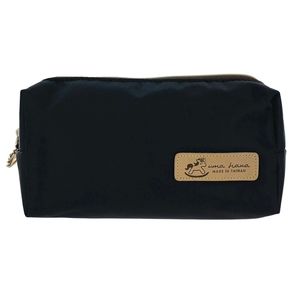 Waterproof Black Rectangle Makeup Cosmetic Bag